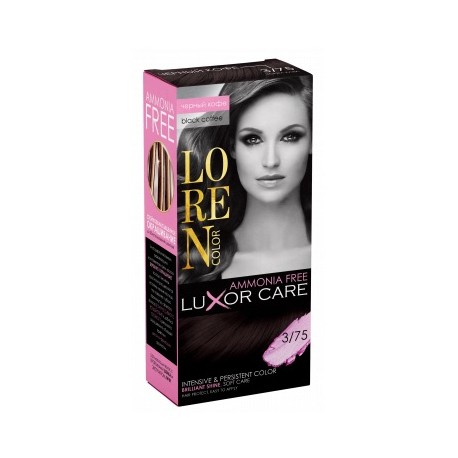 3/75 Черный кофе "LOREN COLOR" LuXor Care