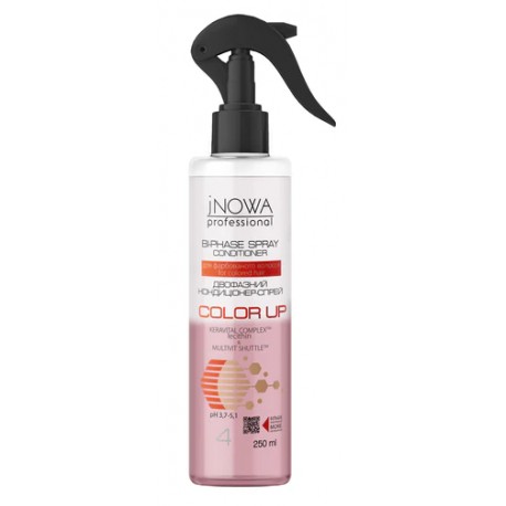 Двофазний кондиціонер-спрей для фарбованого волосся jNOWA Professional Color Up 250 мл
