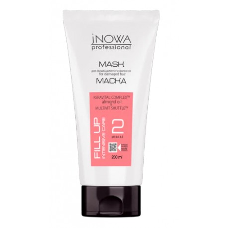Інтенсивно відновлююча маска "jNOWA Professional" Fill Up 200 мл